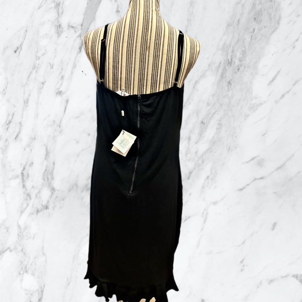 🆕 BLACK RIBBED DRESS - Picture 5 of 10